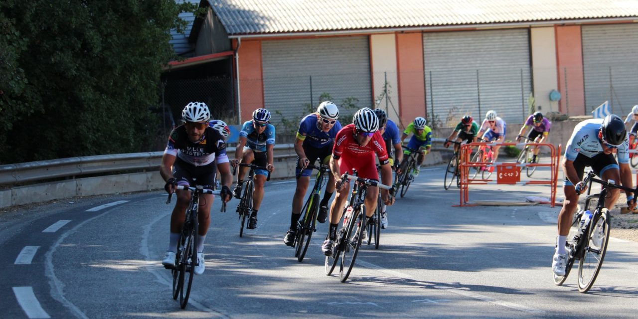 Jeudi 15 août Draguignan course 1er 2ème 3ème catégorie et juniors et PC