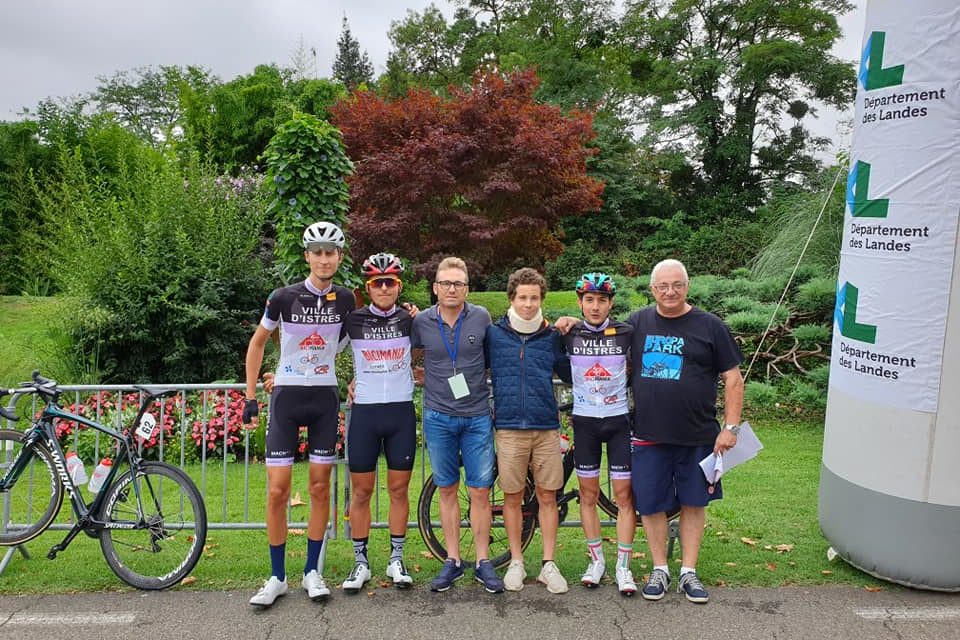 Tour des Landes samedi 10 et dimanche 11 aout course 1er 2ème 3 ème catégorie et juniors