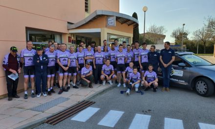 Remise équipement samedi 22 février 2020 Hôtel Ariane Istres, encore merci à Frédéric Causse et son équipe pour leur accueil.