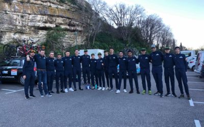 1er course de la saison La Cadières D’Azur 23 février 2020 séniors 2ème et 3ème catégorie et juniors