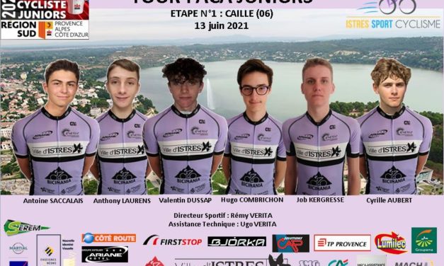 TOUR PACA JUNIORS c’est parti !