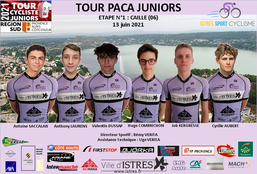 TOUR PACA JUNIORS c’est parti !