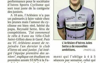 ARTICLE DE PRESSE CE JOUR DANS LA PROVENCE