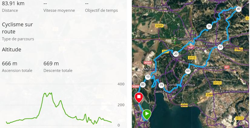 Parcours Samedi 10 Décembre