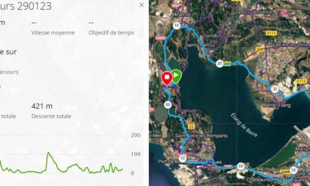 Parcours Dimanche 29 Janvier 2023