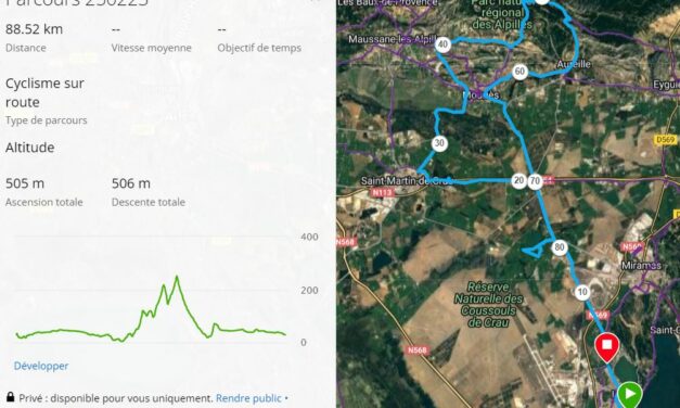 Parcours Samedi 25 Février