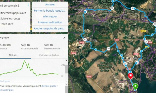 Parcours Dimanche 12 Mars 2023