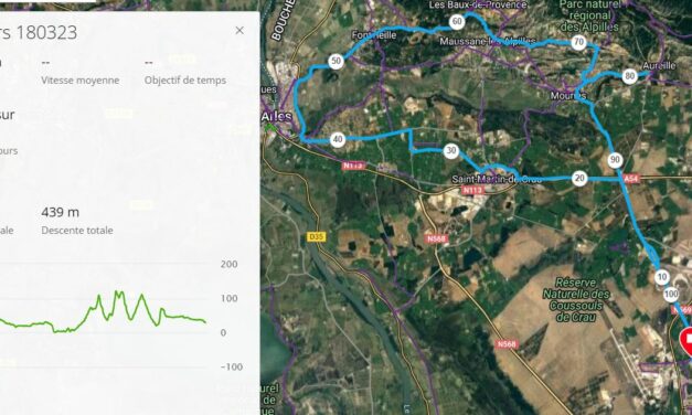 Parcours Samedi 18 Mars 2023