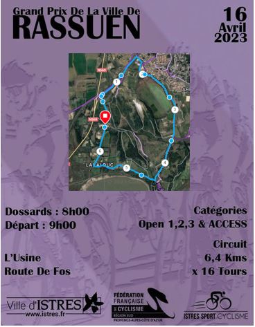 Course FFC OPEN / ACCESS – Circuit de RASSUEN – Dimanche 16 Avril 2023