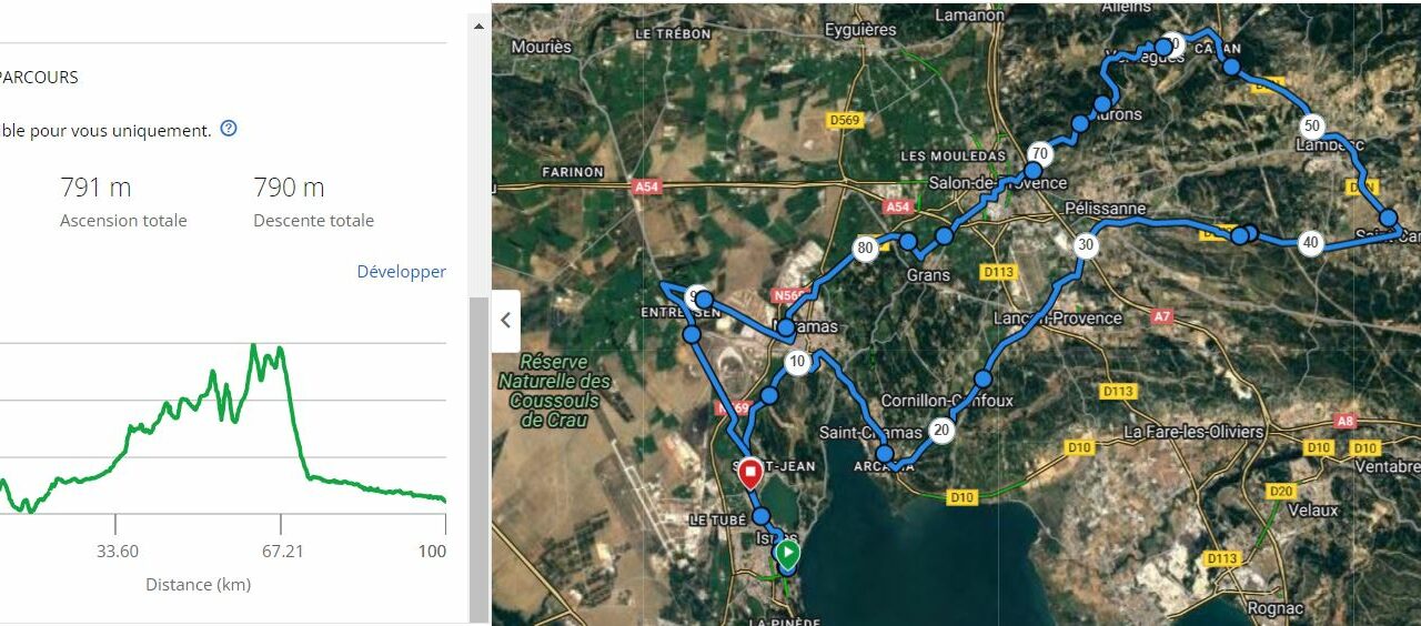 Parcours Samedi 29 Avril 2023