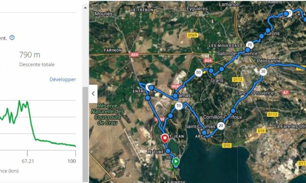 Parcours Samedi 29 Avril 2023