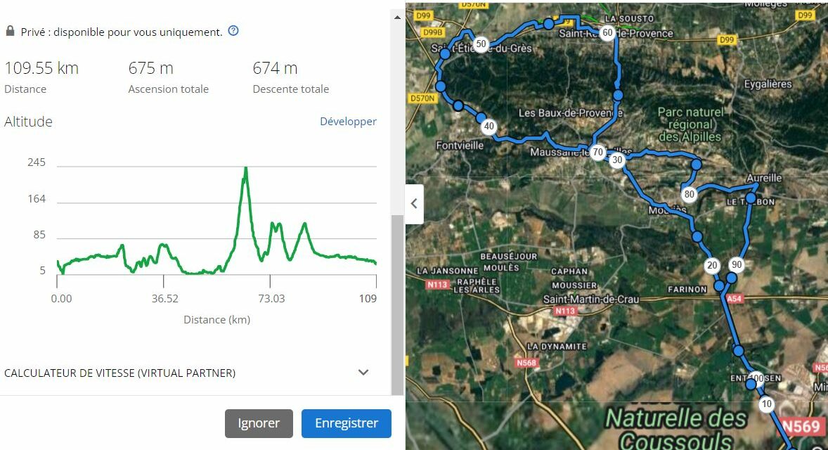 Parcours Samedi 06 Mai 2023