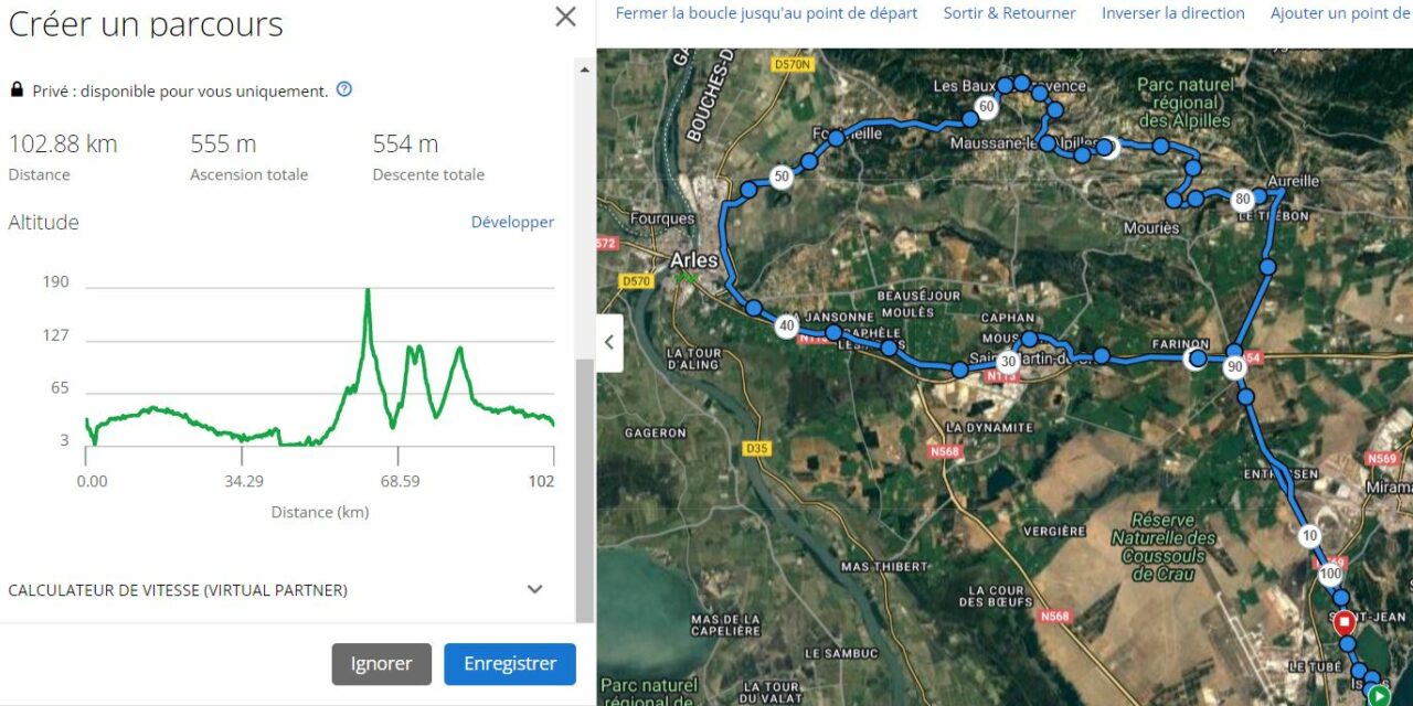 Parcours Samedi 20 Mai 2023