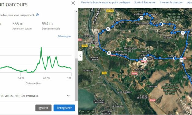 Parcours Samedi 20 Mai 2023