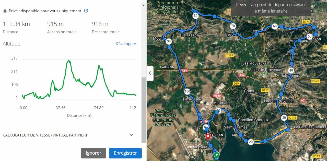 Parcours Samedi 01 Juillet 2023 – 8h