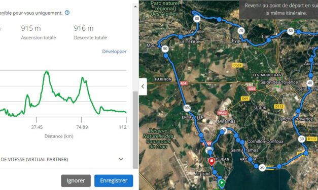 Parcours Samedi 01 Juillet 2023 – 8h