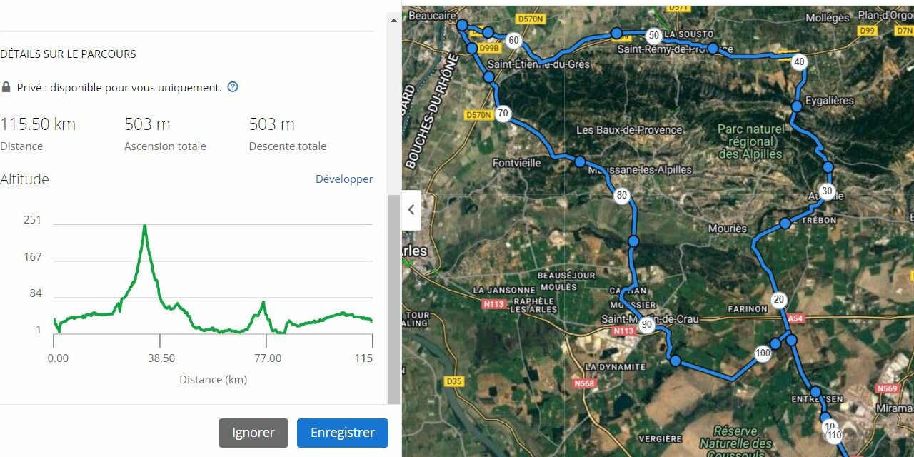 Parcours Dimanche 04 Juin 2023 – Départ 8h