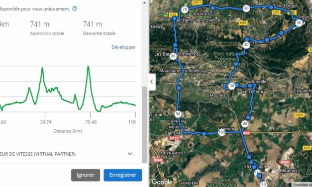 Parcours Samedi 10 Juin 2023 – DEPART 8H