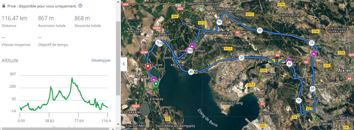 Parcours Samedi 09 Septembre 2023 – 8h