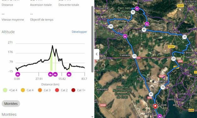 Parcours Samedi 18 Novembre 2023 – 9h