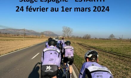 Stage Espagne – ESTARTIT – 24 Février au 1er Mars 2024