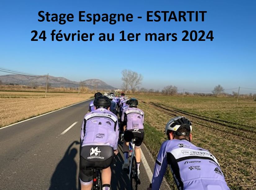 Stage Espagne – ESTARTIT – 24 Février au 1er Mars 2024