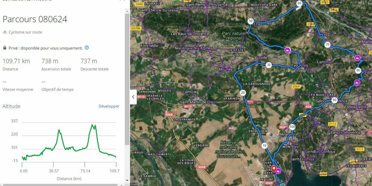 Parcours Samedi 08 juin 2024 – 8h