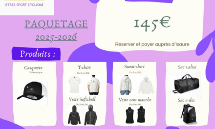 Paquetage ISC 2025-2026 en vente!