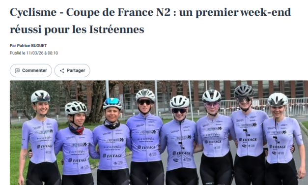 Presse: Article LA PROVENCE – Un premier week-end réussi pour les Istréennes
